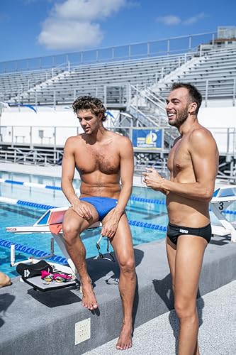 Image of Arena Men's Team Solid Swim Brief MaxLife Athletic Swimwear Professional Swimsuit Bathing Suit