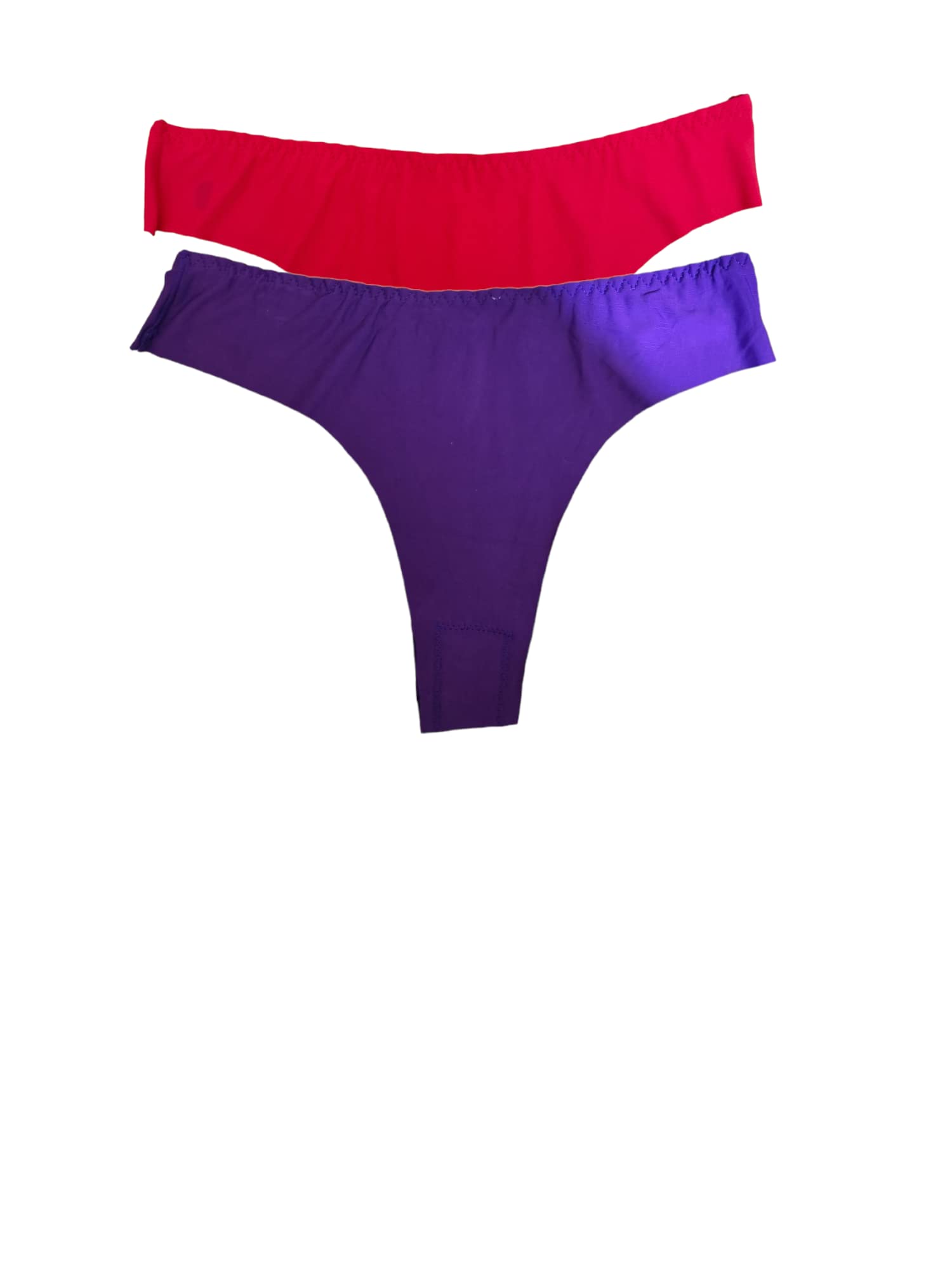 Womens Combo Pack Thong Panty g String hot Free Size fit to S-M-L(Color May be Different). RED-Blue-image-0