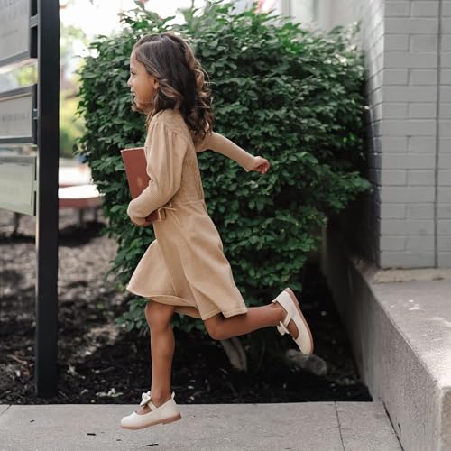 Image of Hope & Henry Girls' Milano Tipped Sweater Dress