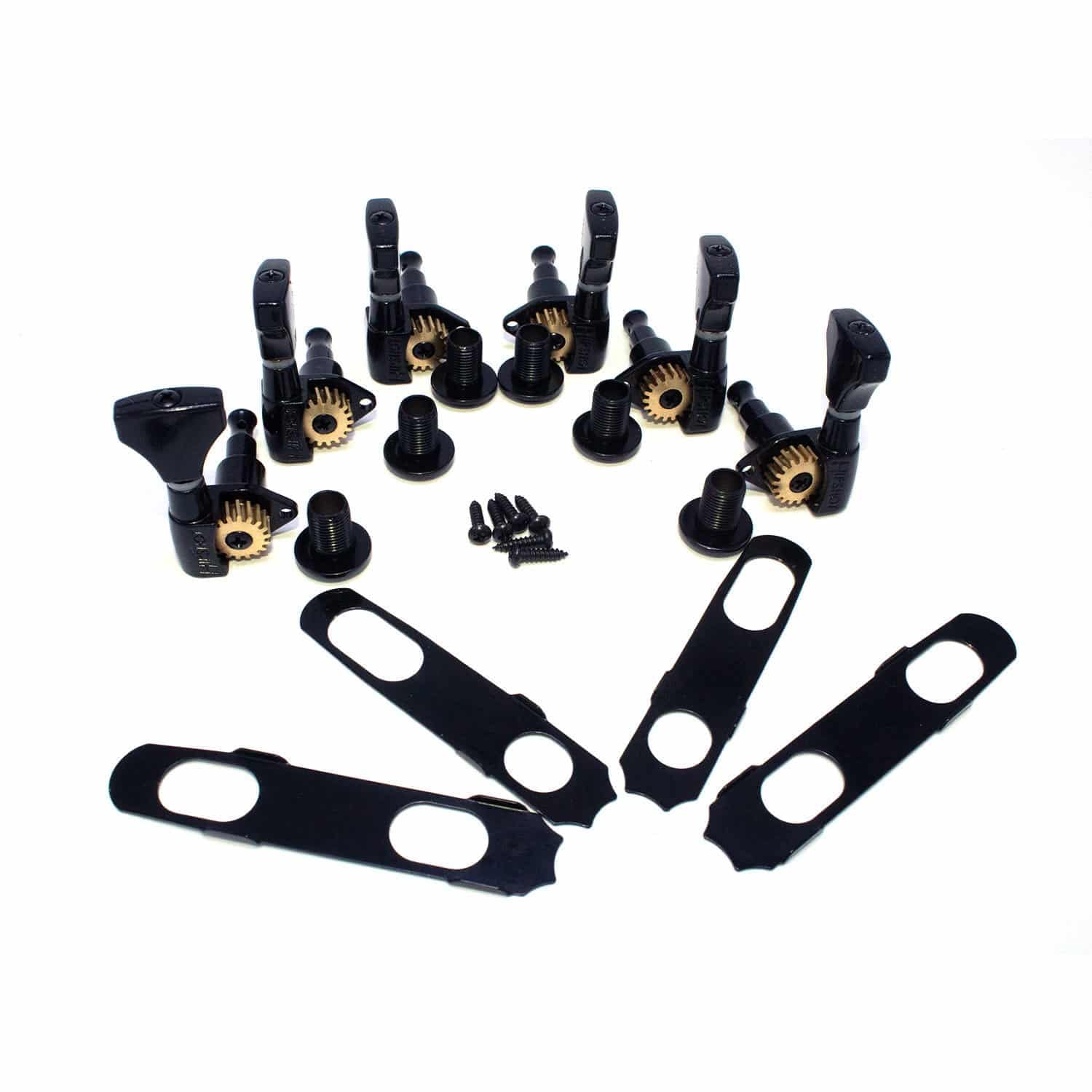 DiMarzioDP 302G Relentless J Pair Neck + Bridge Electric Bass Pickup Set, Gold Cover