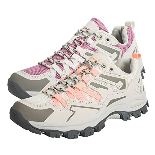 Zapatillas deporte mujer para senderismo de verano con suela gruesa y cómoda 3