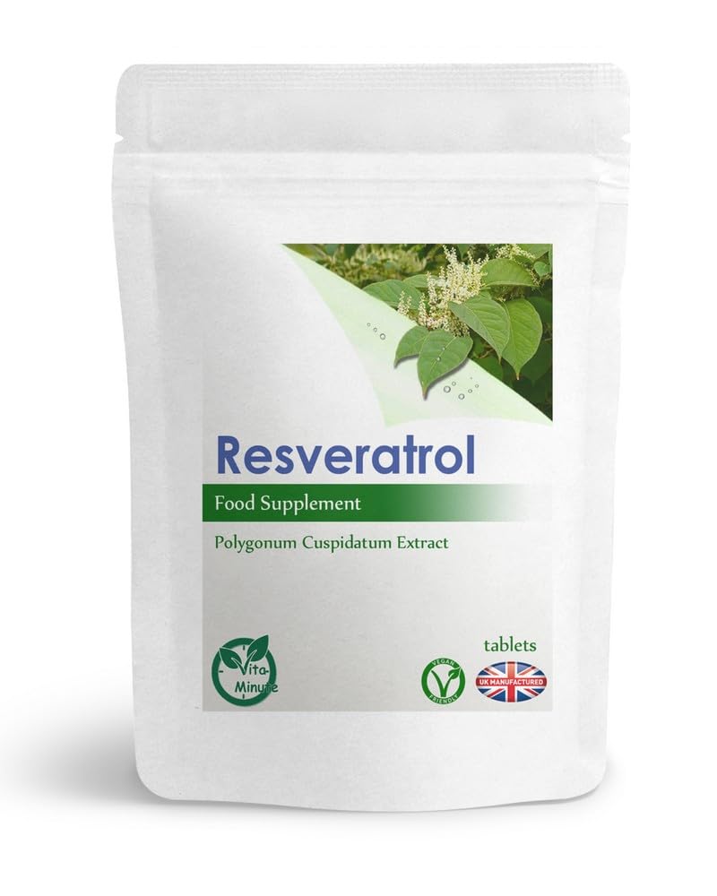Resveratrol From Polygonum Cuspidatum Root Extract Resveratrol (Polygonum Cuspidatum) Japanese Knotweed 1000mg Tablets (V