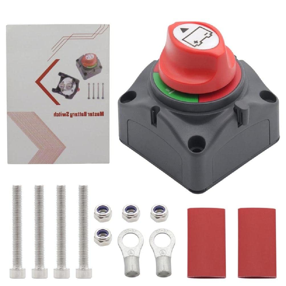 Buy Auto Battery Disconnect Switch 1248 V Marine 275A Car Dual Battery