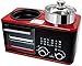 Machine de petit-déjeuner multifonctionnelle au four 4 en 1, fabricant de sandwich ménage, fabricant de pain, chronométrage automatique, adapté aux œufs à la vapeur, pot chaud, cuisson, cuisine multi-