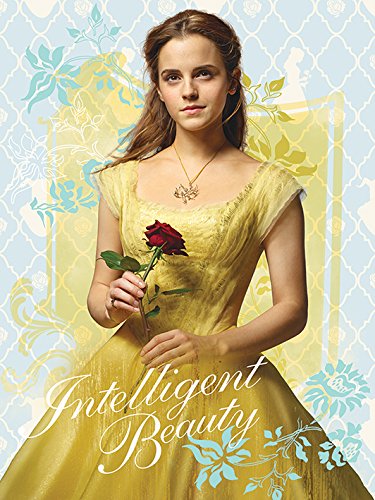 Toile Imprimée Disney Beauty and The Beast Movie Intelligent Beauty en format 60 x 80 cm