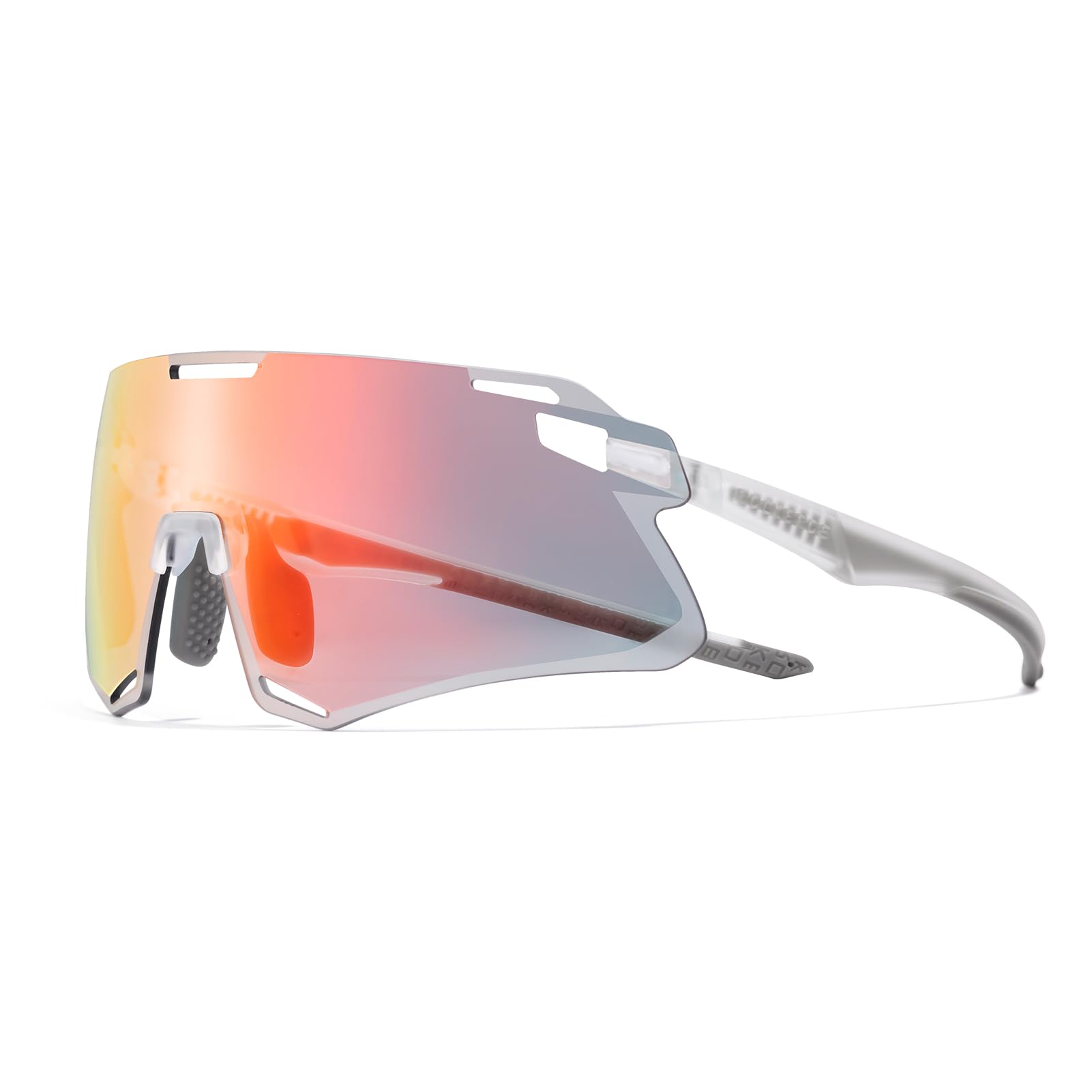 ROCKBROS Photochromic Cycling Sunglasses Bike Glasses for Men Women Sports Sunglasses UV Protection (Pink)-picture-24