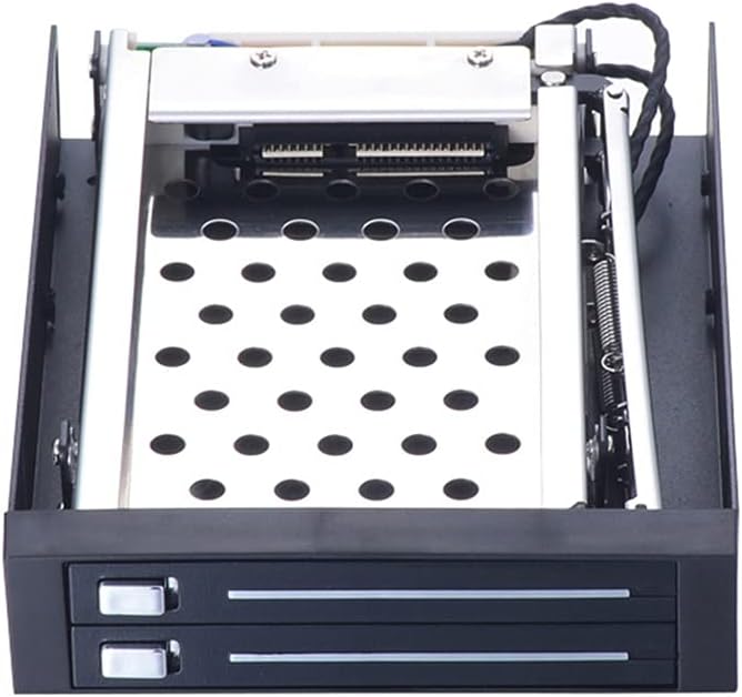 Bay 2.5" inch SATA III Hard Drive HDD & SSD Tray Caddy Internal Mobile Rack Enclosure Docking Station Hot Swap