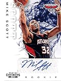 Autograph Warehouse 291388 2012 Mike Scott Autographed Basketball Card - Atlanta Hawks