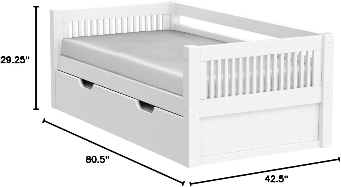 Camaflexi Day Bed, Twin, White
