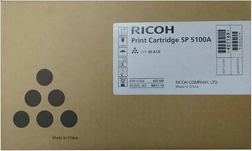 Vista 2 de Ricoh 407169 SP 5100 Cartucho de tóner negro