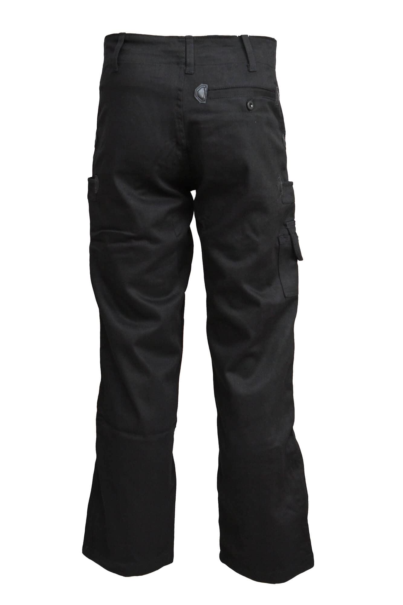 TMG Zunfthose Herren ohne Schlag – Dachdeckerhose aus 100% Baumwolle mit viel Stauraum, Zimmermannshose Herren mit Kniepolstertaschen aus Cordura Stoff - elastischer Dehnbund