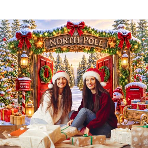 7X5ft Christmas Backdrop Decorations DROPS TO - image 2