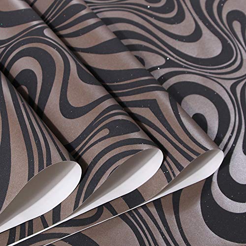 KeTian Modern Luxury 3D Abstract Curve Wallpaper