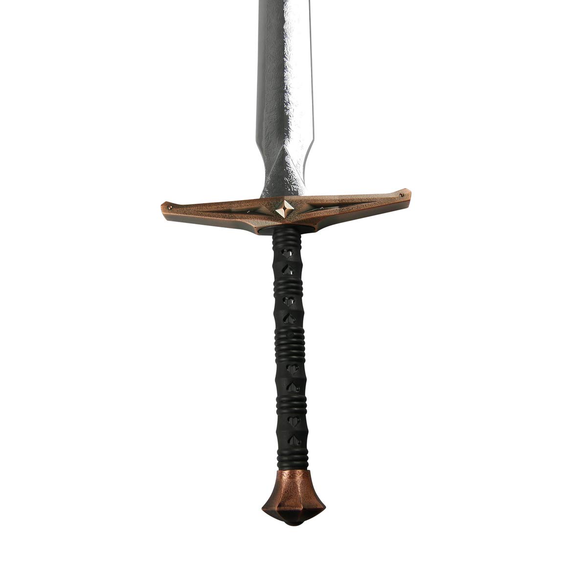 Excalibur Ritterschwert aus Kunststoff mit silberfarbener Klinge