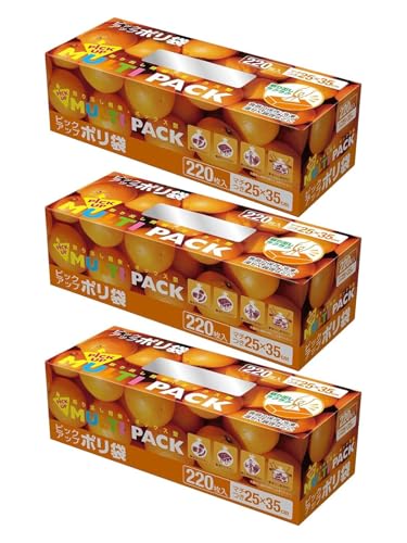 コア(Core) キッチンポリ袋 220枚入×3箱