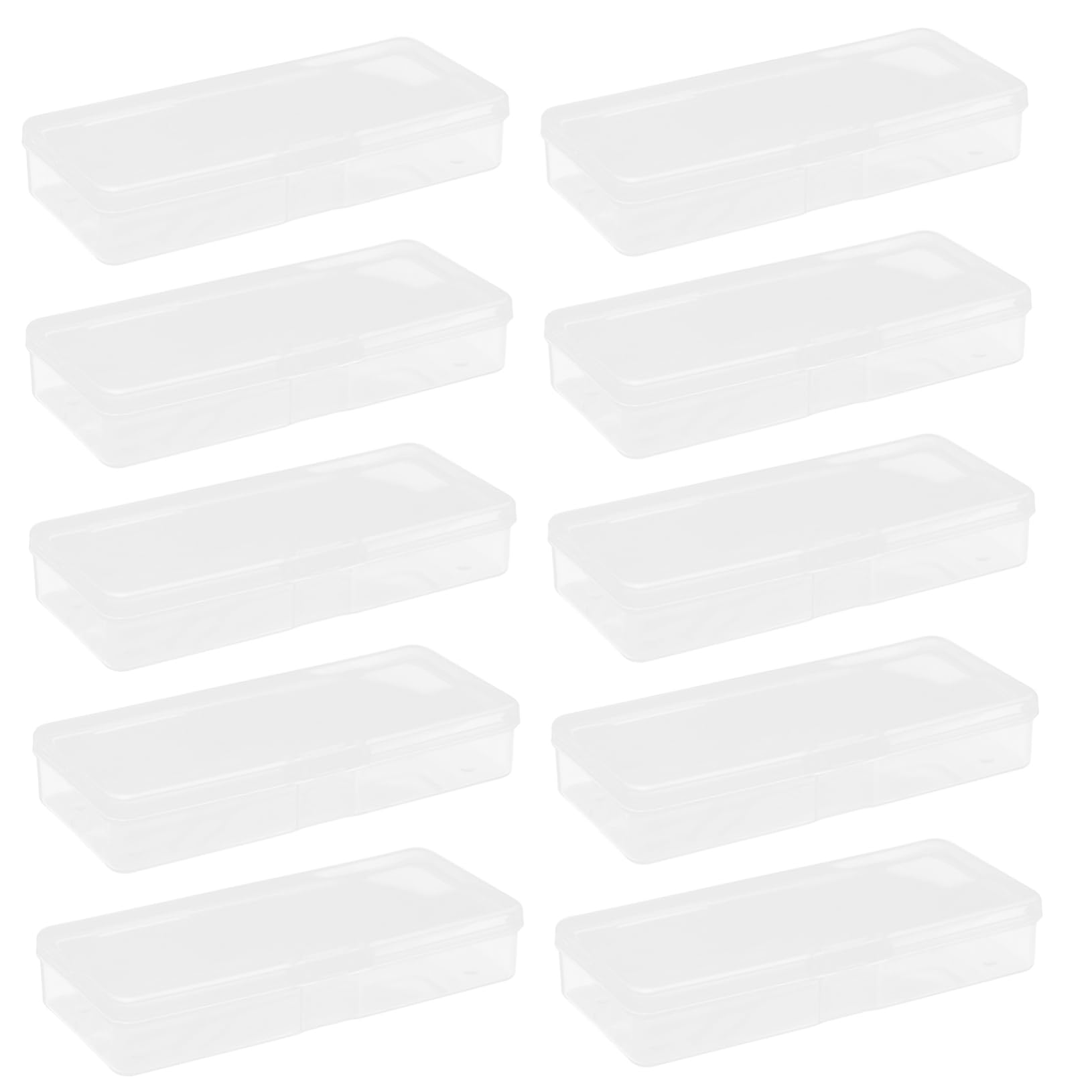 10pcs Boxes Blade Case Razor Disposable Storage Container Storage Case ...