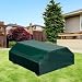 Gartenmöbel-Abdeckung, Gartentischschutz, Terrassenbank, Staubschutz, wetterfest, PE-Blatt, winddicht, Outdoor-Abdeckung, rechteckiger Tischschutz, Regen- und Sonnenschutz, langes Picknick, Grün (183