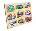 Melissa & Doug Vehicle Sound Puzzle - Wooden Peg Puzzle With Sound Effects (8 pcs)