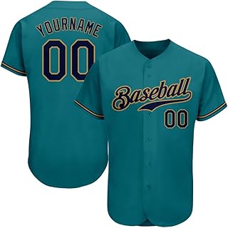 Customized Baseball Jersey, Personalized Team Name Number and Logo, Baseball Softball Shirts for Women Men Youth Kids