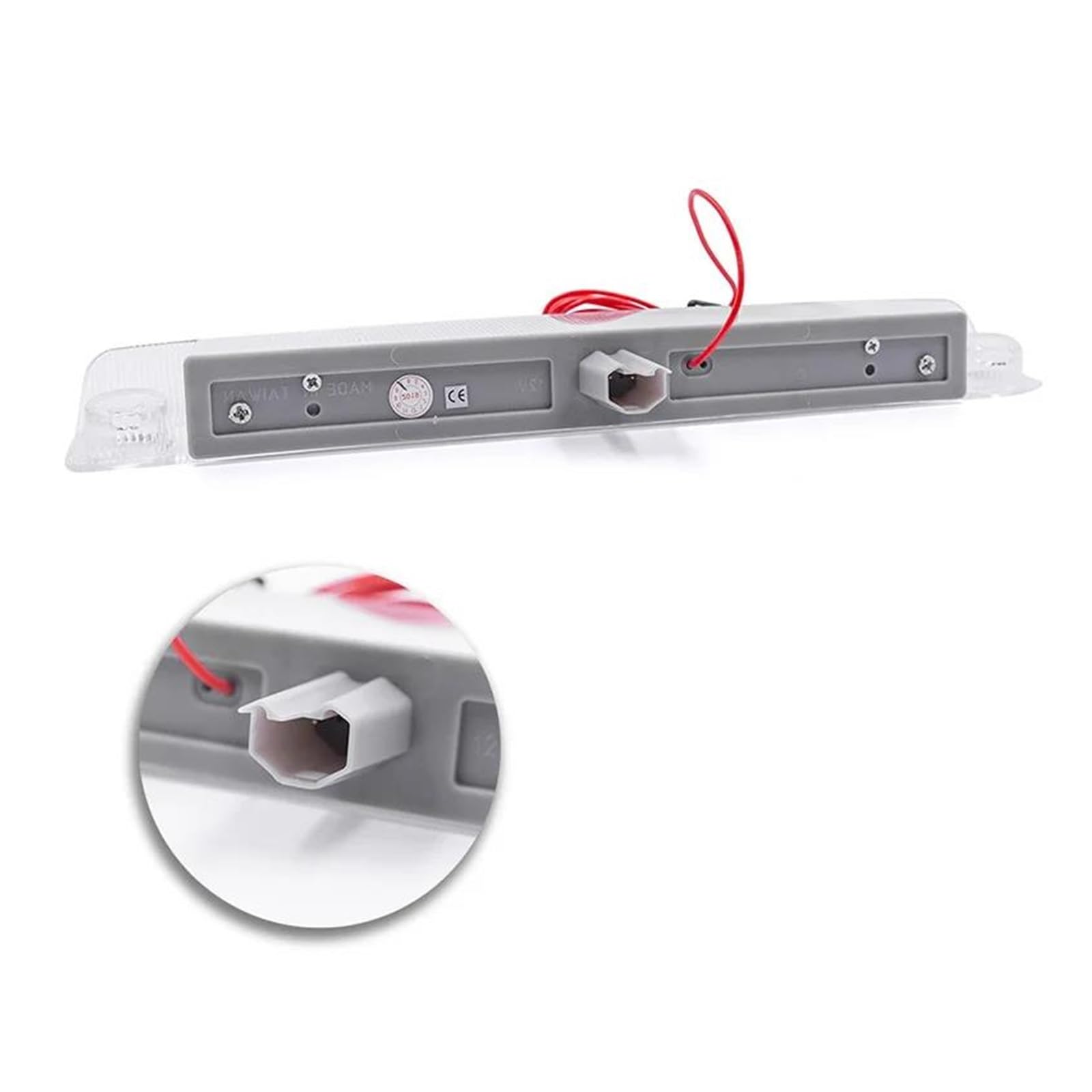 Terza Luce Freno 1x Led High-Mount Rosso Brillante Terza Luce Di Stop Bianca Luce Di Marcia Per Toyota Per Prius Per Hybrid 09-15 Per Prius CV 3rd Lampada Arresto