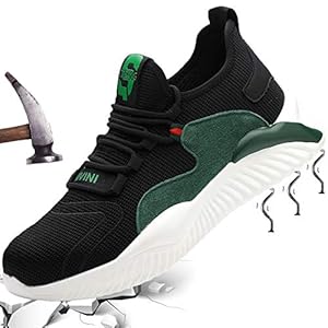Veiligheidsschoenen Heren Werkschoenen Dames S3 Stalen Neus Schoenen Unisex Beschermende Schoenen Sneaker…