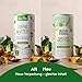 Grüne Mutter 2.0 - Das Original - Greens Shake - Akazienfaserpulver, Weizengras, Brennnessel, Mariendistel, Alfalfa, Chlorella und mehr - Smoothie Shake - 600g Pulver - Alpha Foods
