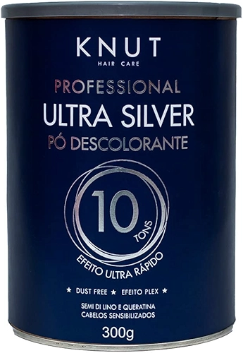KNUT PO DESCOLORANTE SILVER ULTRA PREMIUM 300 G, KNUT Hair Care
