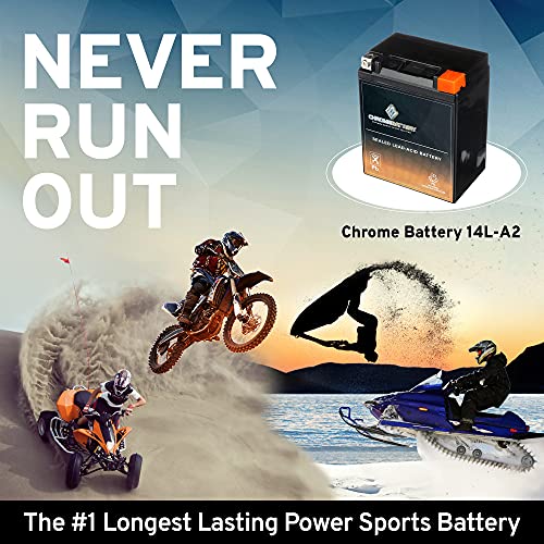 Yb14L-A2 12V 190Cca Agm Replacement Battery #TOP4
