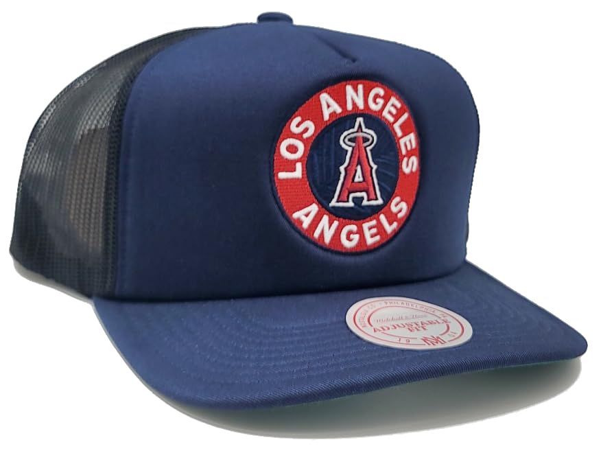 Gorra Trucker Snapback New Era Azul Rojo Negro miniatura 4