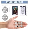Brilucky 10 Pcs St Benedict Medals,Catholic Saint Benedict Medal for Jewelry Pendant Rosary Parts Making Supplies,Religious Metal Charm Medalla De San Benito #1