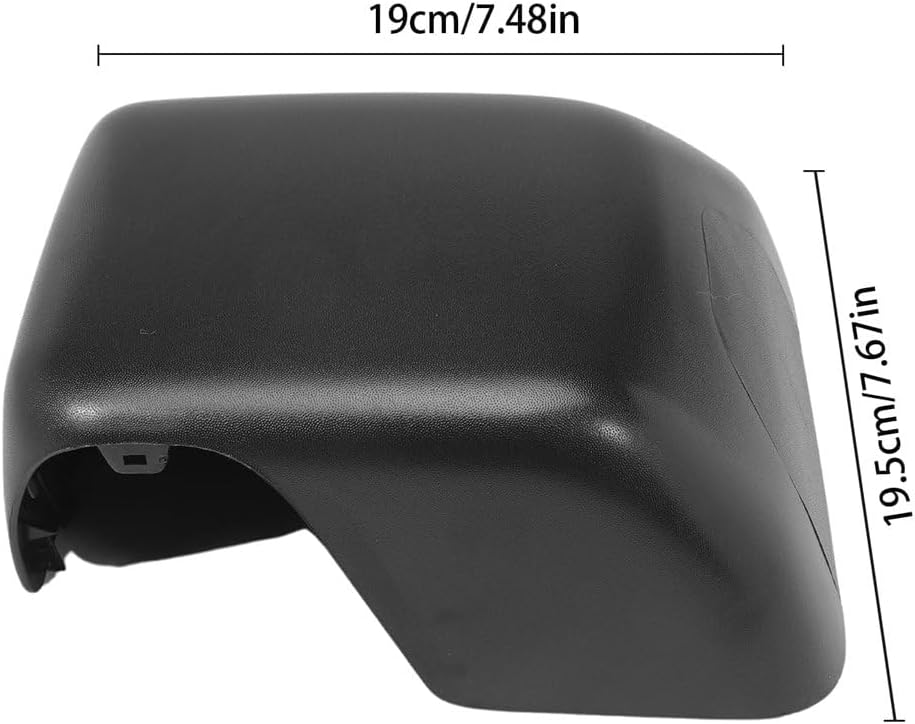 Mirror Cover Cap Trim Compatible with Jeep Wrangler JL 2018-2023,for Gladiator 2020-2025 Replaces Car Left Driver Right Passenger Side Door Rearview Mirror Cover (pair)