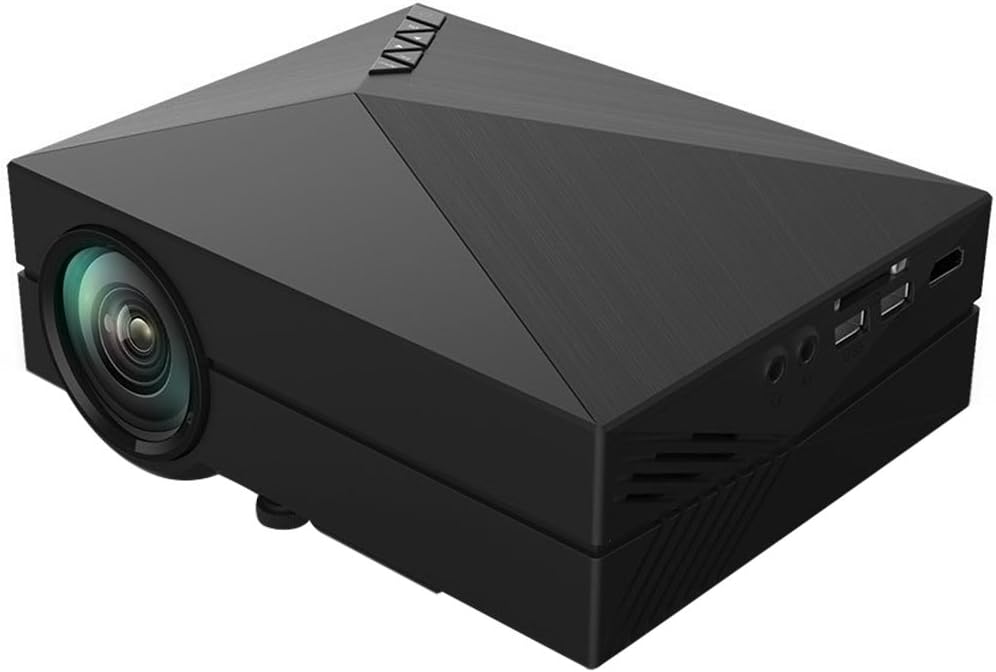 Dolotu Mini LED Projector LCD 1000 Lumens Multimedia Beamer Portable Home Theatre Projectors