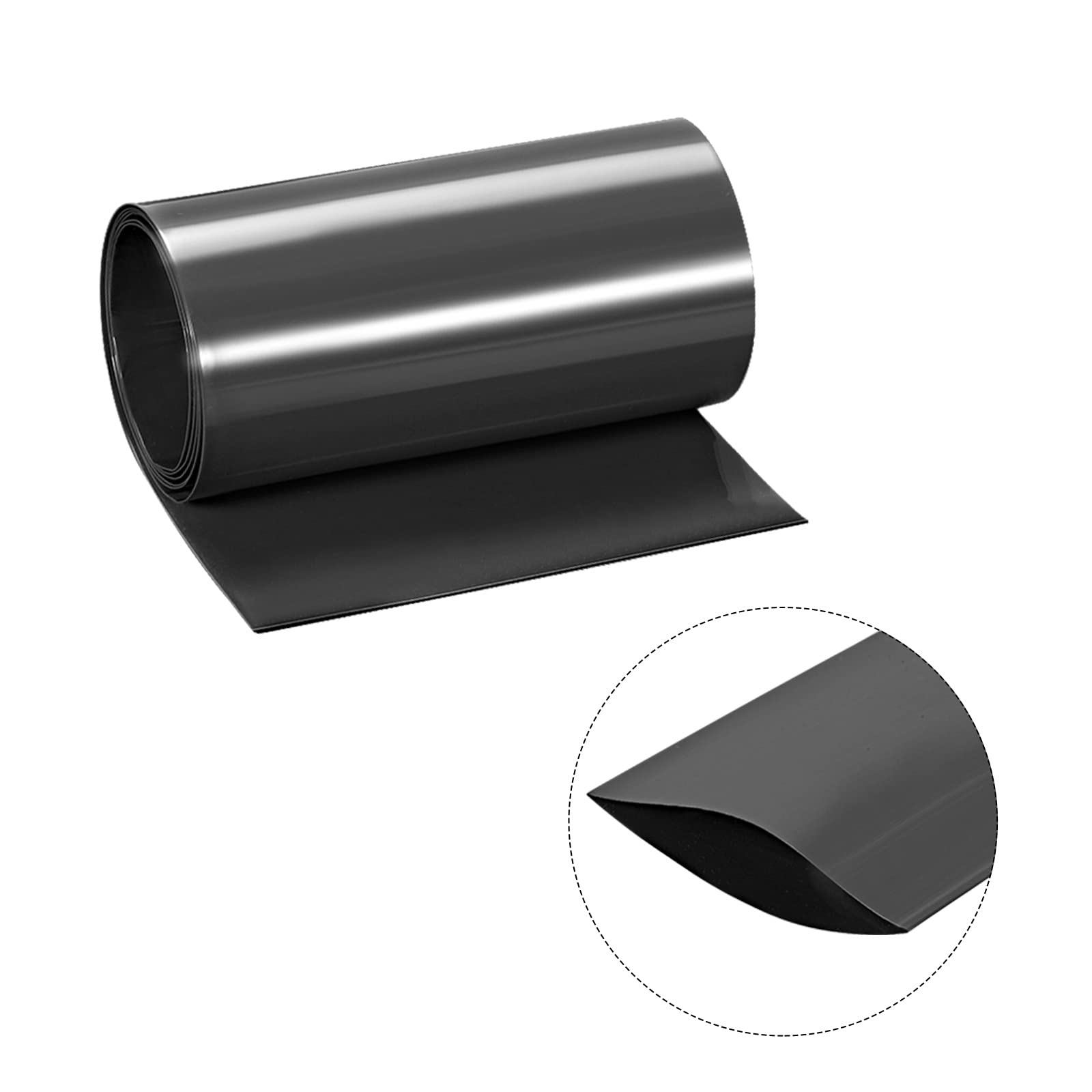 Produktbild von QUARKZMAN 3 M Länge PVC Schrumpfschlauch 14mm Durchmesser, 23mm Flachbreite Batterie Ummantelung Schrumpfschläuche Gelb, Isolierschlauch Wasserdicht Schutzschlauch Für Akku Batterien Set