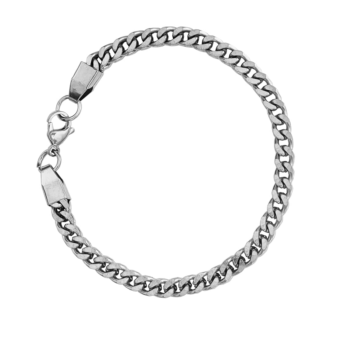 Sullery Double Cuban 6 inch Stainless Steel Bracelet for Men Boys for Men and Women (B09LZ14HT3) Amazon Price History, Amazon Price Tracker