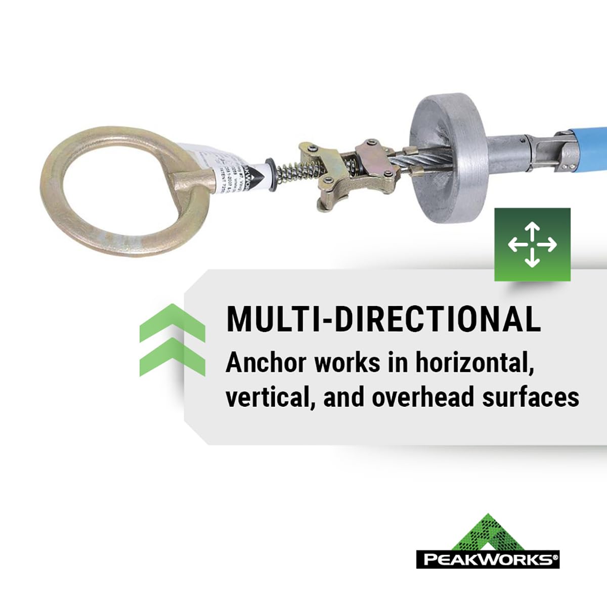 Peakworks Drop-In Anchor - Concrete Safety -4