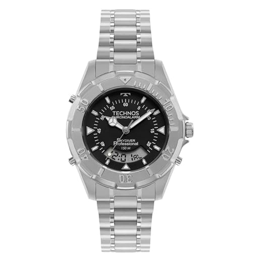 Relógio Technos Masculino Skydiver Prata - Wt2050aen/1p