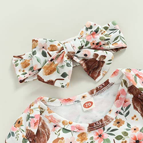 CIYCUIT Knotted Baby Gowns Newborn Coming Home from Hospital Outfit2