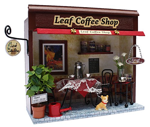 Dollhouse kit artisanal Billy 8787 maquette japonaise de café de rue premium
