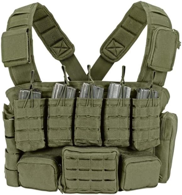 VooDoo Tactical 20-9931004421 Chest Rig, OD, 3X-Large/5X-Large