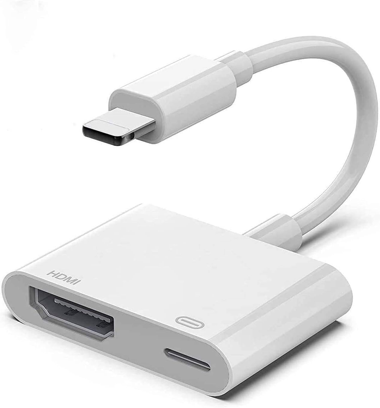 [Apple MFi Certified]Lightning to HDMI Adapter,1080P Digital AV Adapter Sync Screen Connector with Charging Port for iPhone 11/11 Pro/XS/XR/X/8 7,iPad on HD TV/Monitor/Projector(Home Essentials)