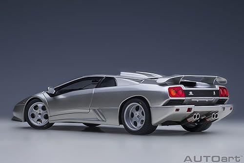 Miniatura 2 de AUTOart Lamborghini Diablo SE30 JOTA (TITANIO/Plateado metálico)