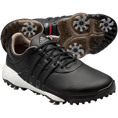 adidas Men's Tour360 22 Golf Shoes, Core Black/Iron Metallic, 72