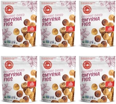 Made In Nature Organic Turkish Smyrna Figs, 7-Ounce (Pack of 6)