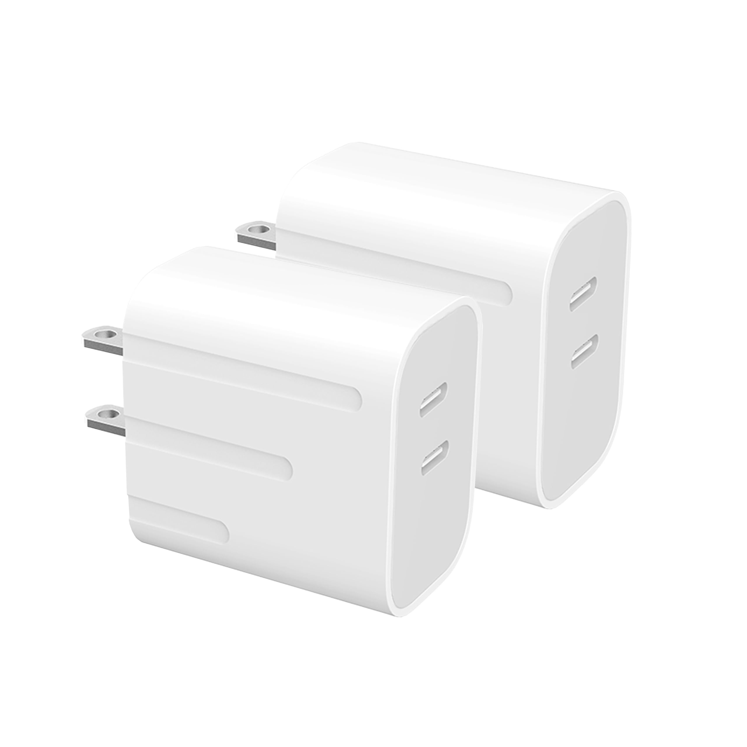 2 Pack USB C Charger Block Fast Charging 20W Type C Chargers Power Adapter for i Phone 16