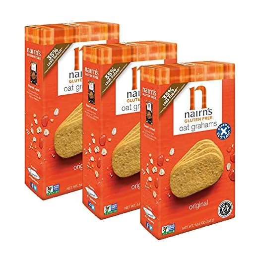 Nairn's Gluten Free Original Oat Grahams, 3 Packs/5.64 oz
