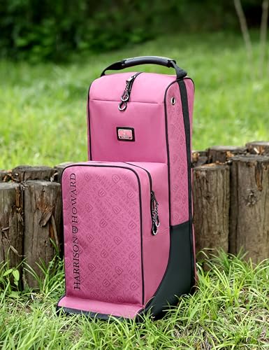 Bolsa para botas ecuestres que soluciona el espacio para casco y fustas 2