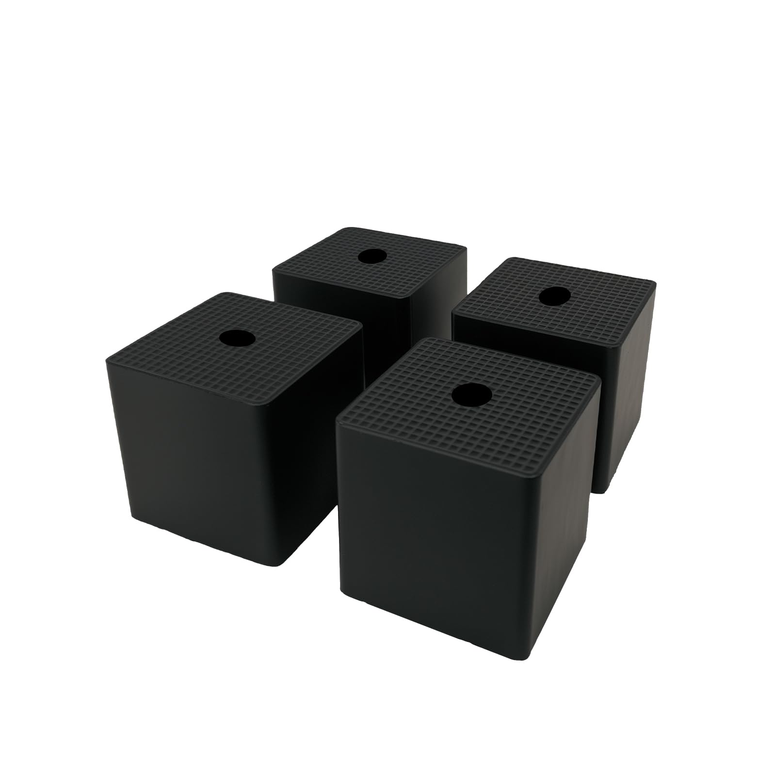 4 Pack 2×2×2 Inch Thick Rubber Anti-Vibration Pads & Shock Absorbing Pads