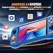 Kinhank K56 Retro Handheld Game Console Built-in 7000+ Games,Android 14.0 Portable Game Console,5.5 inch Touch Screen,64GB RAM+128GB ROM,5000mAh Battery,WiFi 5.0,BT5.0,Hall Rocker (64GB)
