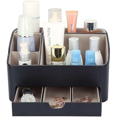 Desk Organizer with a Sturdy Wooden Structure
