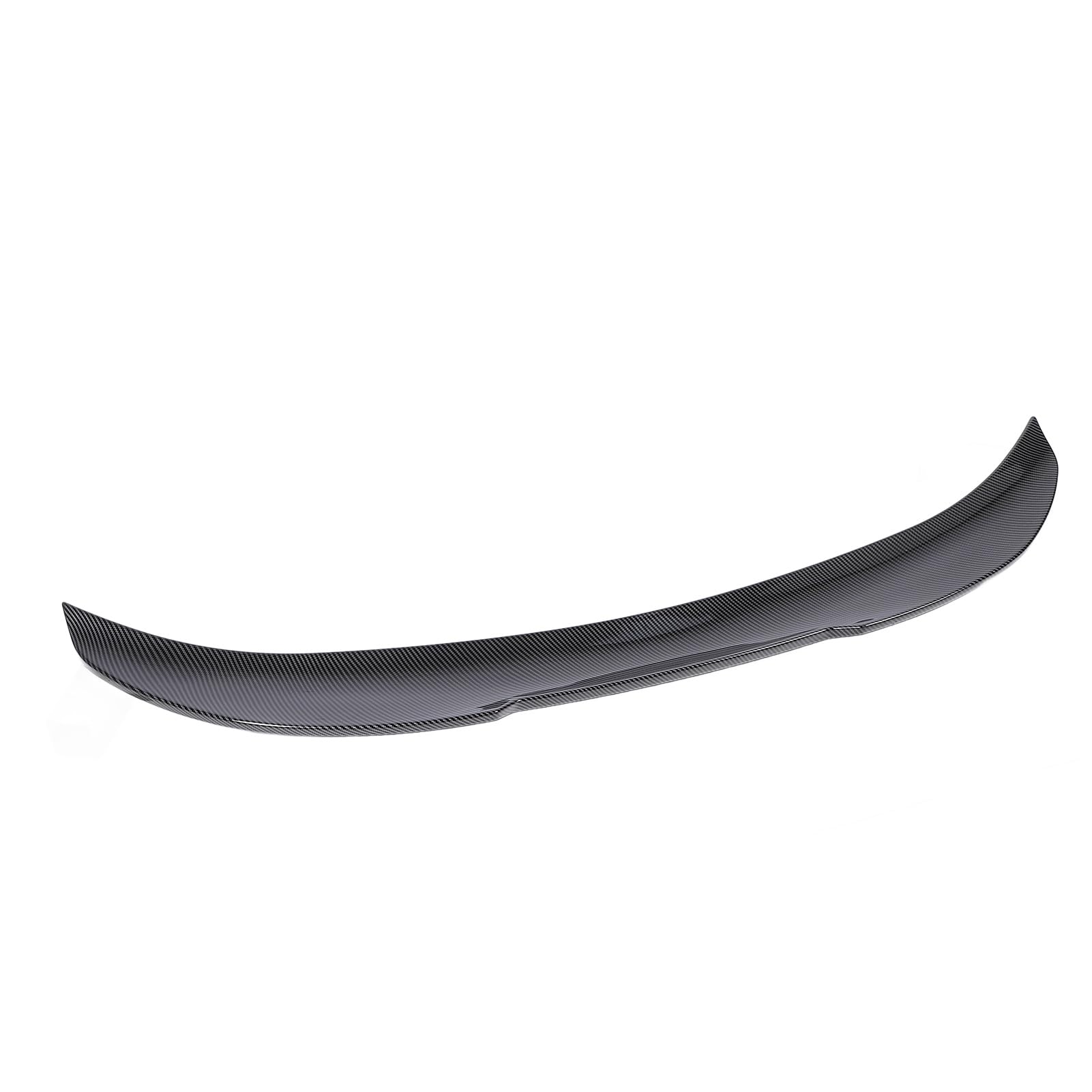 Keenso Tylny Spojler Bagażnika Carbon Fiber Pattern Spoiler ABS, for PSM